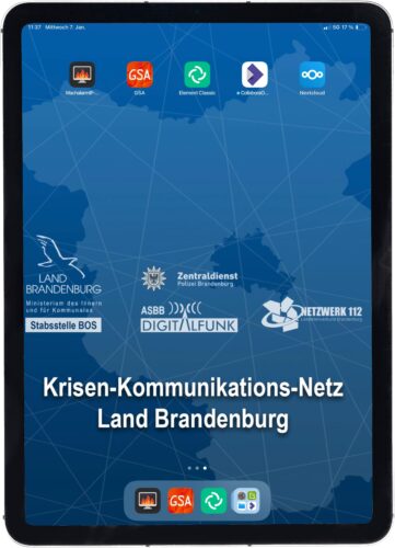 BOSpad mit den neuen Apps