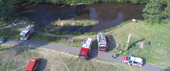 Aufnahme von Lagebild in einem Einsatz